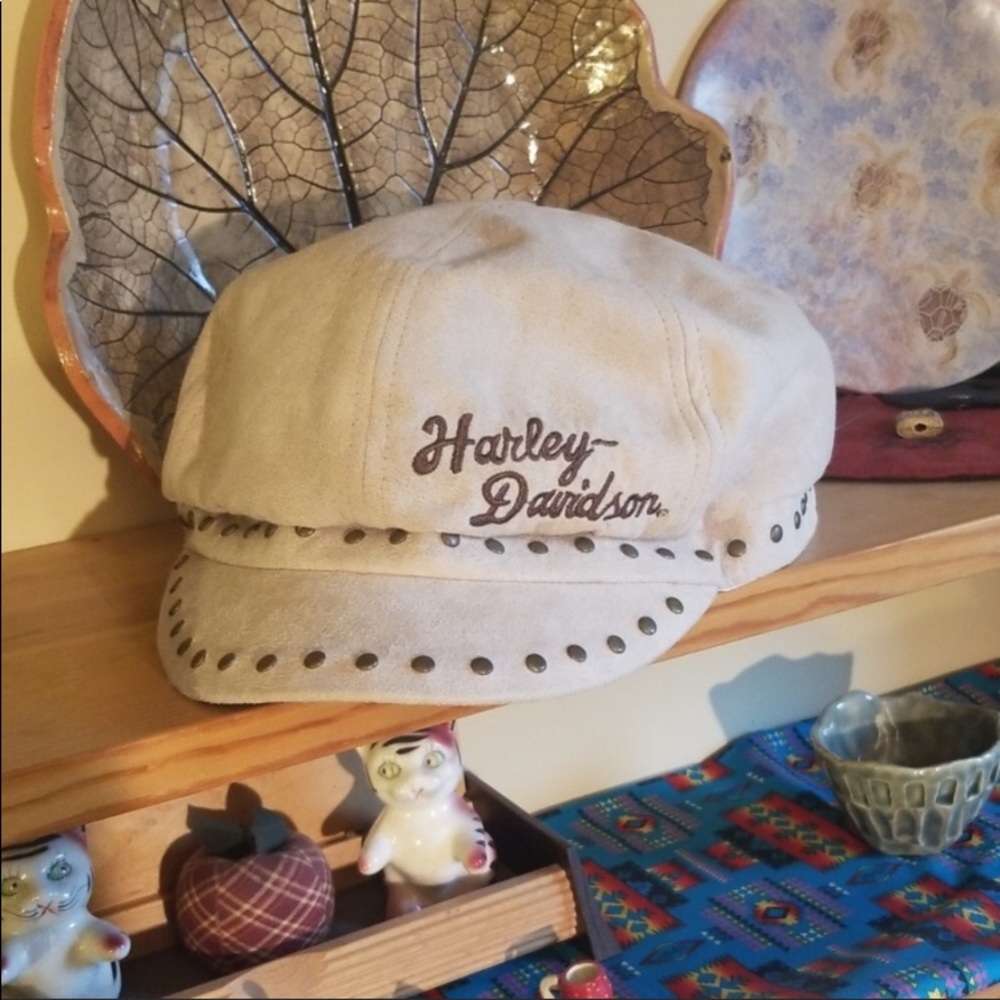 Harley Davidson Swede newsboy hat